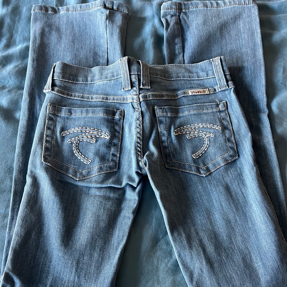 Frankie B size 2 low rise jeans
